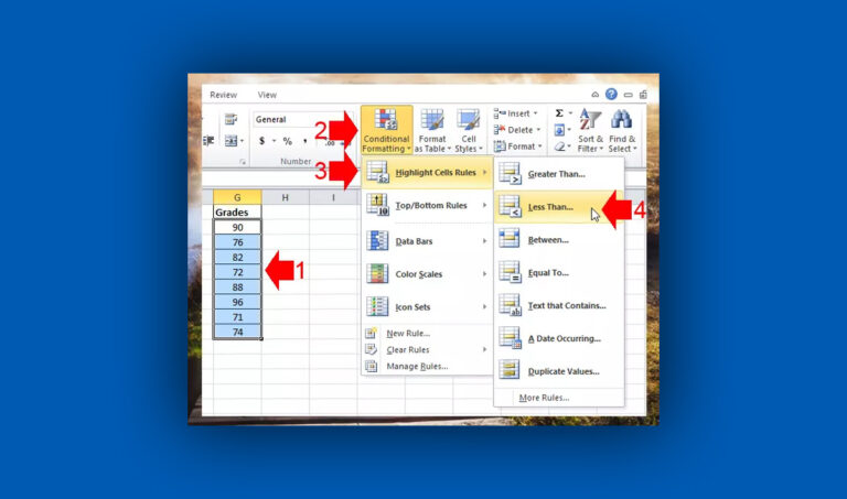 Conditional Formatting In Excel Office Tutorial
