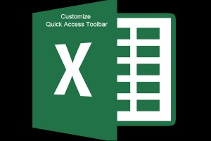 how to customize quick access toolbar