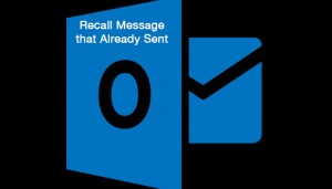 Recall message that already sent