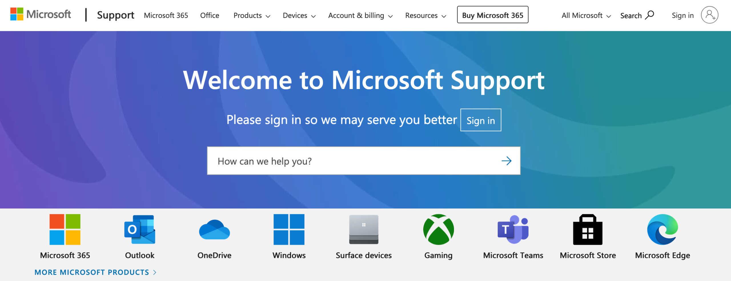 Microsoft Support - How to Get Help in Windows