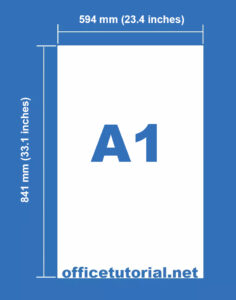 A1 Size paper