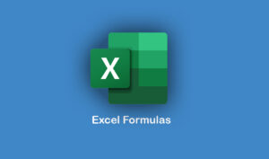 Excel Formulas