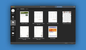 How to create calendar in word