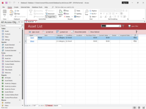 Ms Access