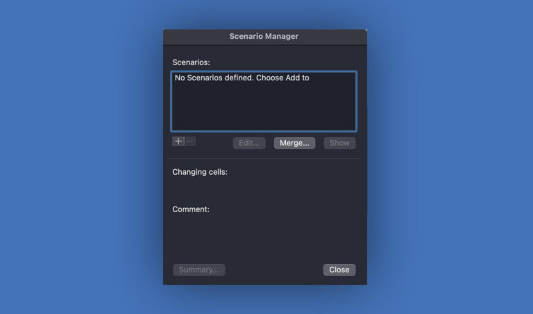 How to Use Scenario Manager in Excel: A Complete Beginner-Friendly ...