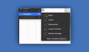 Trendlines and Forecasting